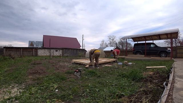 Шикарный дом 6 м/кв. Сделал каркас смотреть онлайн