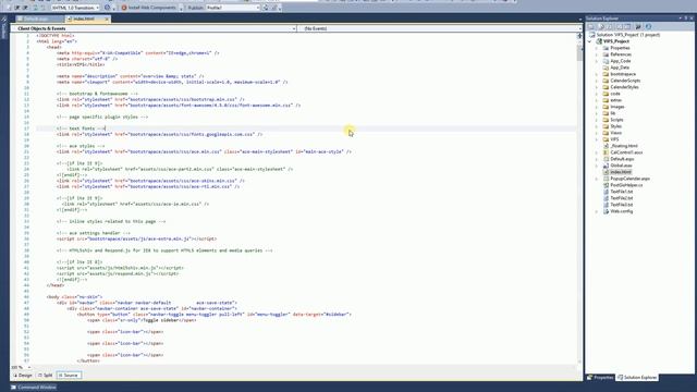 Visual Studio - Undo/Remove "Set as Start Page" смотреть онлайн