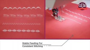 The Janome Sewist 740DC computerised sewing machine