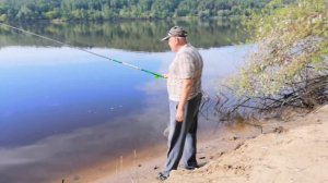 Ловля крупной уклейки на Оке.