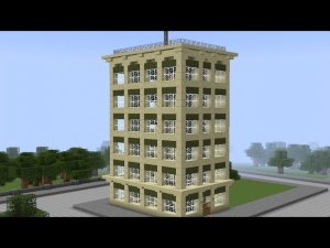 Майнкрафт - Как построить городской дом. Minecraft