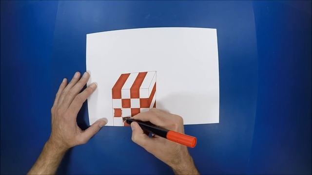 3D Trick Art on Paper, Floating chess смотреть онлайн