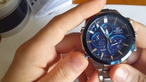 Обзор и настройка часов с Bluetooth CASIO EDIFICE EQB-500DB-2A (Review)