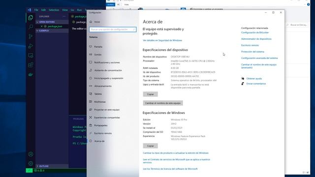como INSTALAR NODE js en VISUAL studio code ? смотреть онлайн