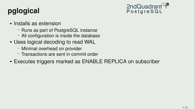 LinuxFest Northwest 2017: Logical Replication in PostgreSQL смотреть онлайн