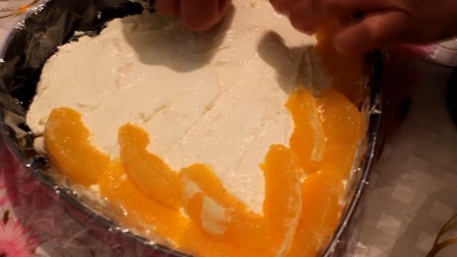 ТОРТ БЕЗ ВЫПЕЧКИ ЗА 10 МИНУТ!!!?ЗЕФИРНЫЙ С АПЕЛЬСИНАМИ \ SOBASIZ ZEFIR TORTU /MARSHMALLOW CAKE!!! смотреть онлайн