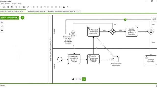 Camunda,bpmn-js-token-simulation-plugin смотреть онлайн