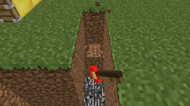 Minecraft Механизмы ( Раздвигающиеся ворота) Часть 2 смотреть онлайн