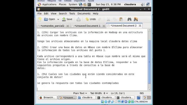 Parcial II cargar archivos y consultar hive смотреть онлайн