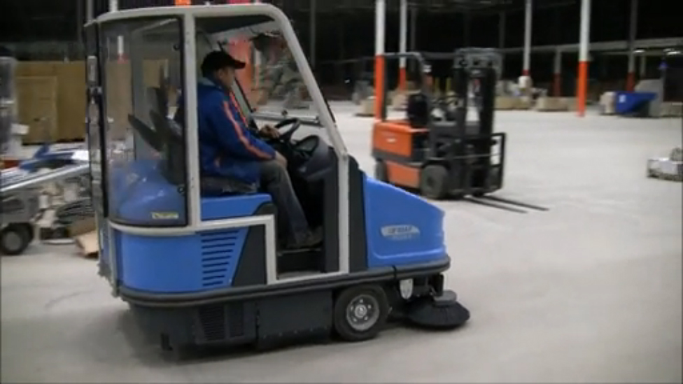 Fimap Fs 120 индустриальная подметальная машина с местом оператора смотреть онлайн