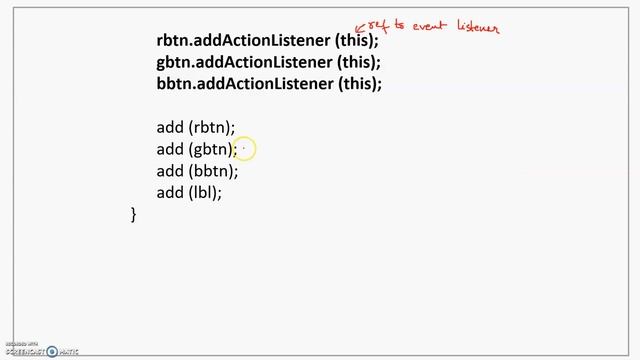 AWT Event Handling Lecture 1 (Introduction and Event Delegation Model) смотреть онлайн