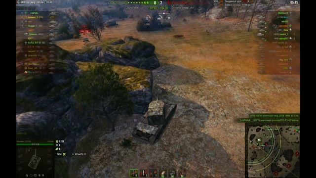 ЛБЗ на ПТ-САУ ПТ-15 на Т28 HTC с отличием.