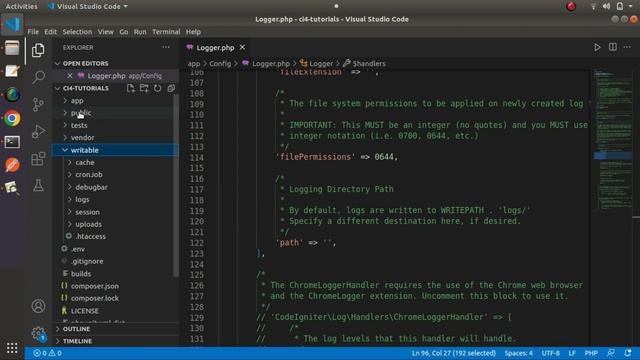 CodeIgniter 4 Tutorials | What is Log | Types of Log Levels | Create & Manage Logs in Application смотреть онлайн