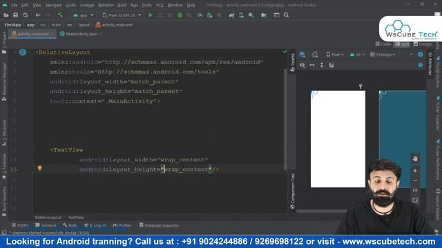 Layouts in Android Studio (XML) | Android UI Design Explained смотреть онлайн