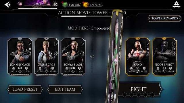 Action Movie Tower Boss Battle 90 & 70 Fight + Reward MK Mobile смотреть онлайн