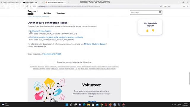 Mozilla Firefox Secure Connection Failed || Error code: SSL_ERROR_UNSUPPORTED_VERSION смотреть онлайн