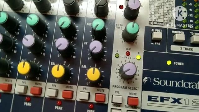 Soundcraft efx12 mixer me dd3 echo sound смотреть онлайн