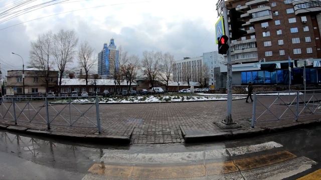 Novosibirsk - Walking Serebrennikovskaya street - Russia / Новосибирск 4К смотреть онлайн