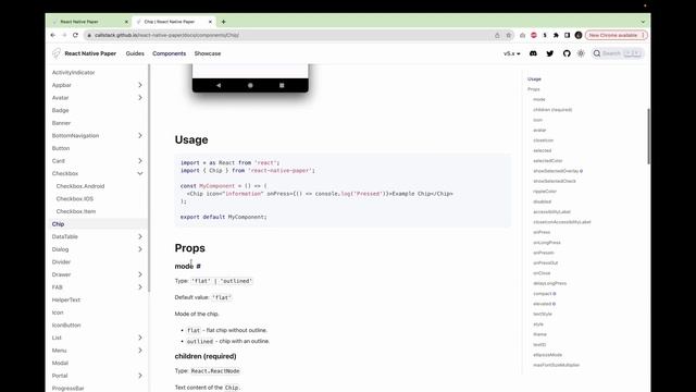 #12 Mastering React Native Paper Chips | Versatile Tag Elements | React Native Paper Series смотреть онлайн