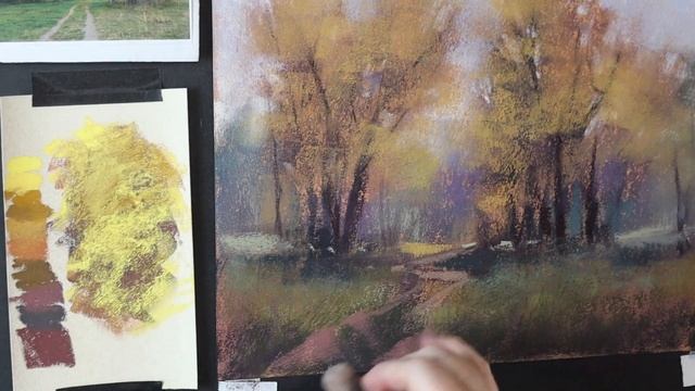 Sanded or Unsanded Pastel Paper? Demo and Tips for Canson Mi-Teintes смотреть онлайн