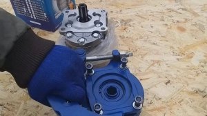 Привод нш 32, нш 50 с шкивом . под ременную передачу