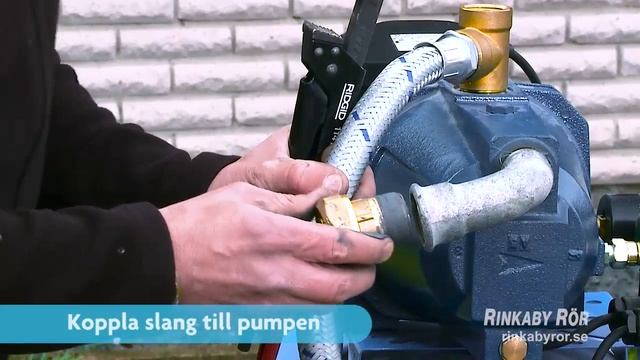 Rinkaby Rör Hjälper Dig Att Installera En Pumpanläggning