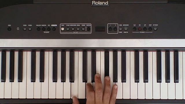 Moby One of these Mornings Tutorial Part 1 A Piano Hands Piano Bassy смотреть онлайн