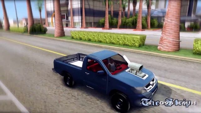 Toyota Hilux 2015 AZO AZIZ - GTA San Andreas _REVIEW смотреть онлайн