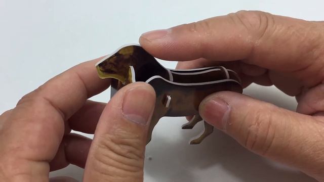 3D Puzzle DIY, Assembly Animals World Video Tutorial ( Part 1) смотреть онлайн