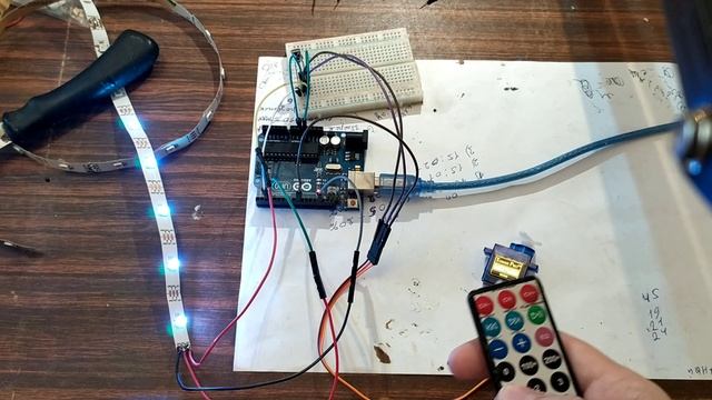 Ардуино RGB серво смотреть онлайн