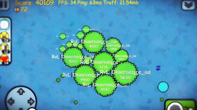 HARD DESTROYER TEAMS - BACTERIA WORLD: AGAR\\ SOLO PLAY смотреть онлайн