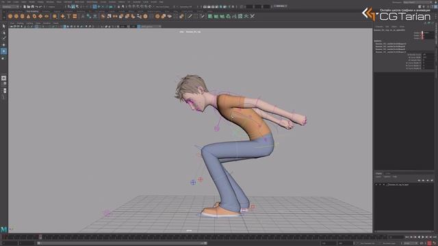 3D Анимация персонажа за 15 минут! Легко! (урок для начинающих) смотреть онлайн