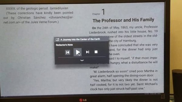 FBReader on Android TV