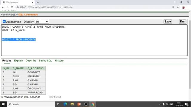 #SQL Queries and Subqueries | Group By clause | having clause | in sql #havingclause #groupby claus смотреть онлайн