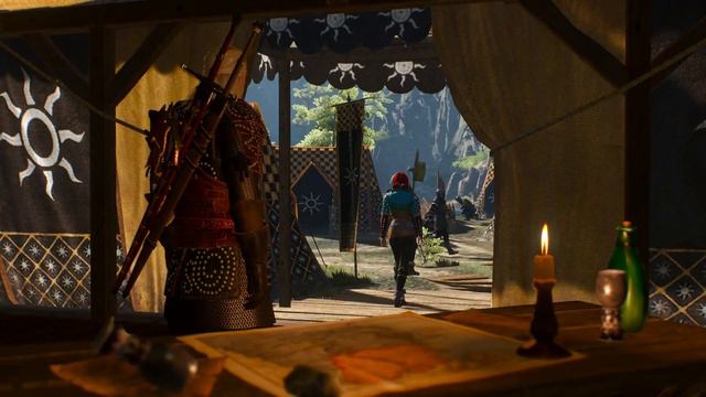 The Witcher 3: New Triss latest dialogues (Patch 1.10) смотреть онлайн