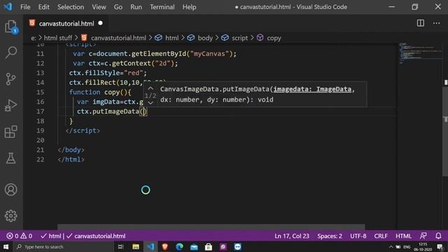9.Pixel Manipulation and Compositing using Canvas | HTML CANVAS Tutorial HINDI смотреть онлайн