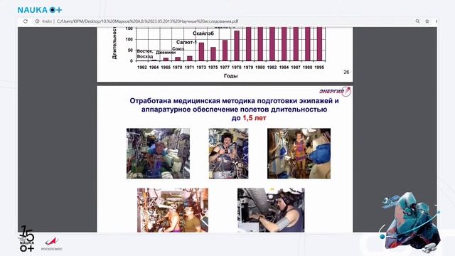 Эксперименты на МКС
