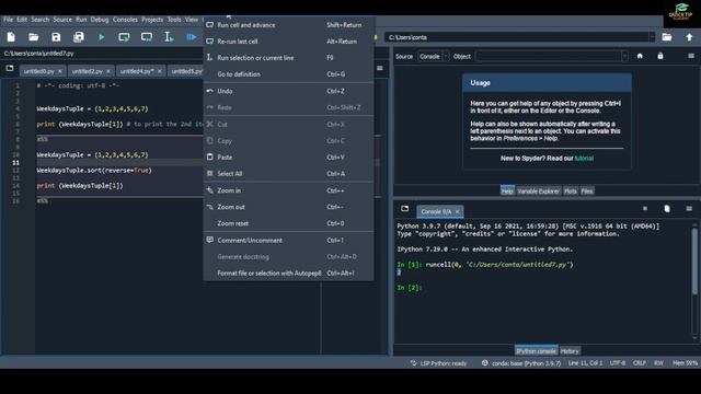 Quick Understanding of Sequences ( Lists & Tuples ) in Python смотреть онлайн