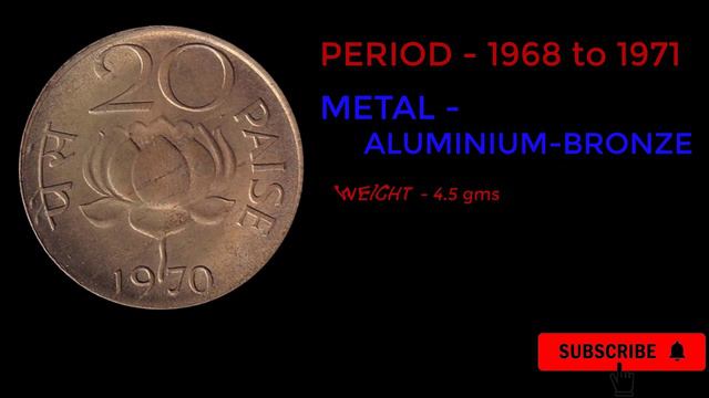 20 Paise Lotus Coin Value #পদ্ম ফুল смотреть онлайн