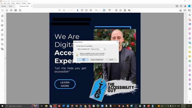 How to reduce the file size of a PDF | Adobe Acrobat Pro DC смотреть онлайн