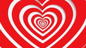 Фон сердечки ? - Радужное красное сердечко. Y2K PARTY |  Футаж для видео монтажа.