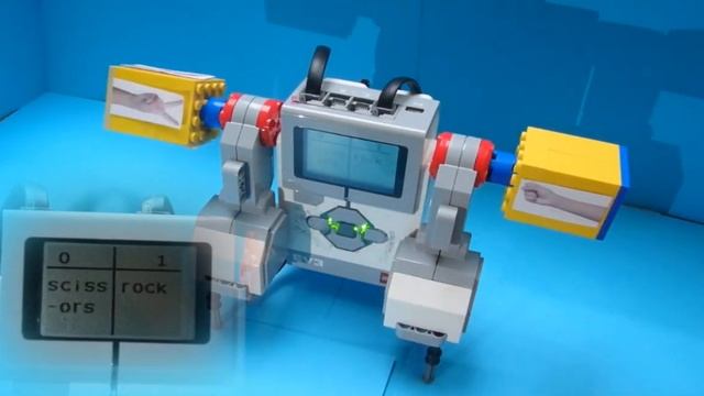 Lego mindstorms rock paper scissors смотреть онлайн