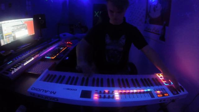 M-Audio Code 61 live looping FL Studio - Code Ultraviolet [GoPro Hero] смотреть онлайн