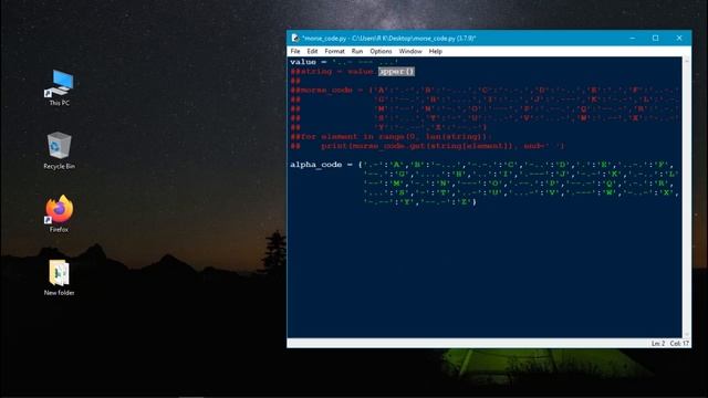 Morse Code Encode and Decode using python смотреть онлайн