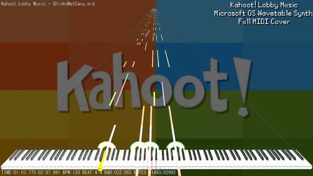 Kahoot! - Lobby Music - Full MIDI Cover (Microsoft GS Wavetable Synth) смотреть онлайн