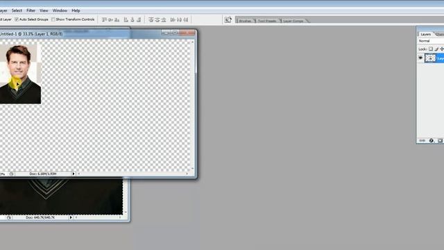 How to Make Passport Size Photos in Photoshop CS2 смотреть онлайн