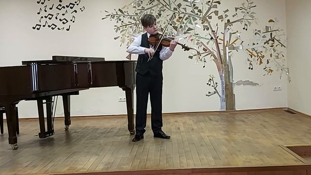 Aleksandr Pavlov, 5 klasė J.F.Mazas. Etiudas op.36, Nr.3, a- moll смотреть онлайн
