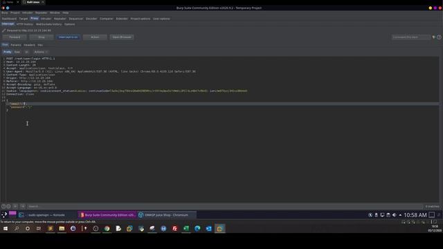 Broken Authentication and SQL Injection - OWASP Juice Shop TryHackMe смотреть онлайн