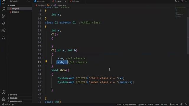 Understand Java Super Keyword, Super Function, This Keyword | in One Session, Dr. Aamir Junaid Ahma смотреть онлайн