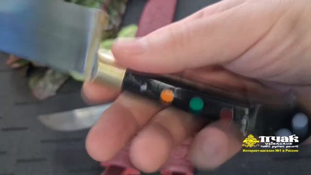 Набор узбекских ножей пчак из стали 65Г "Простой" | @p4aki смотреть онлайн